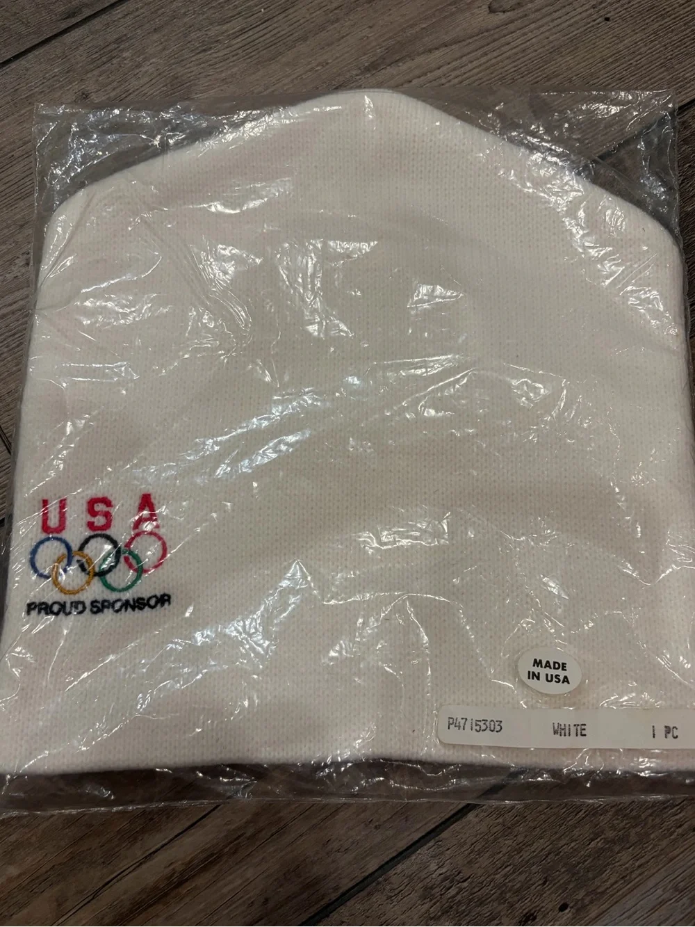 USA Olympics Proud Sponsor Beanie Hat